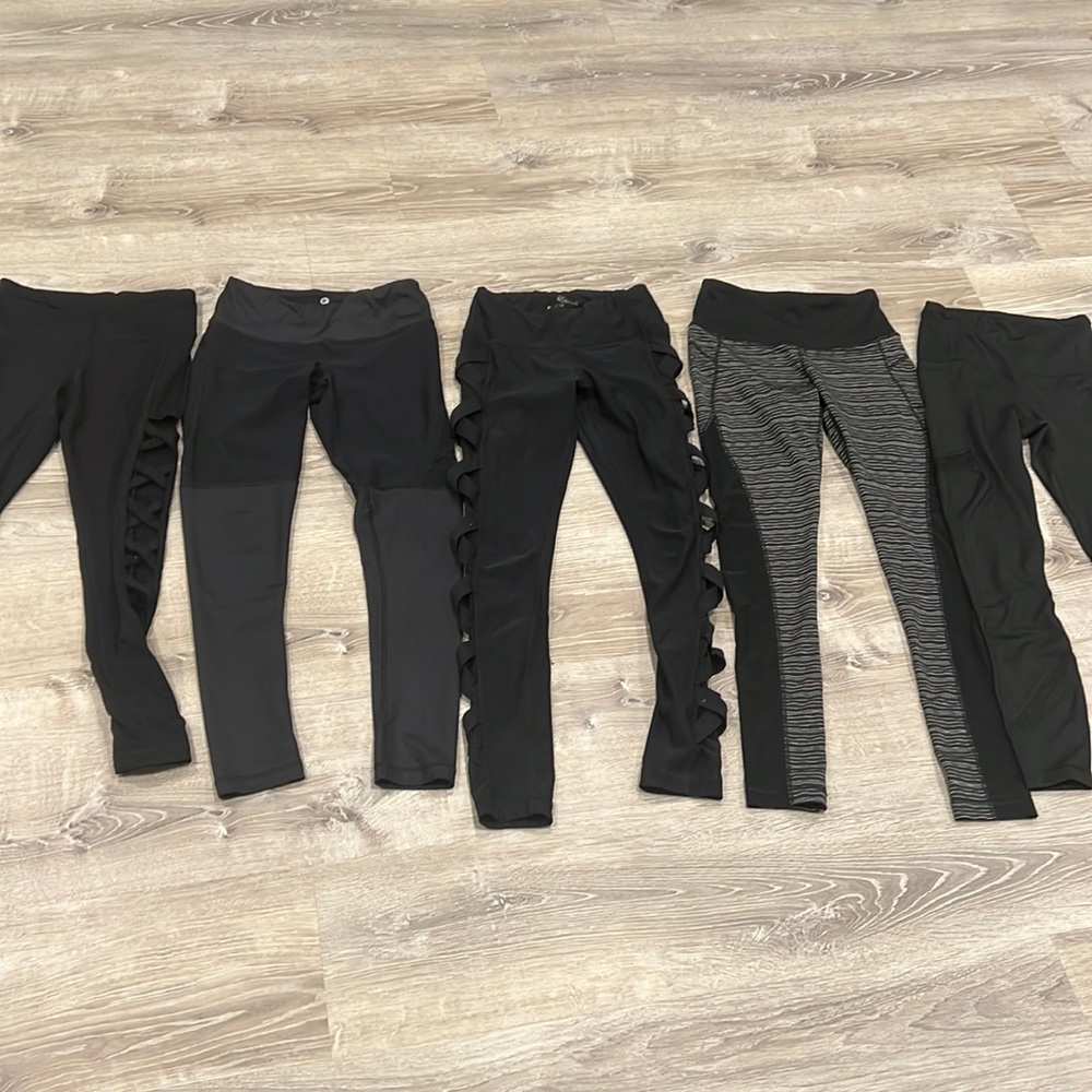 Women’s Lot of 5 90 Degree By Reflex Leggings Size XS